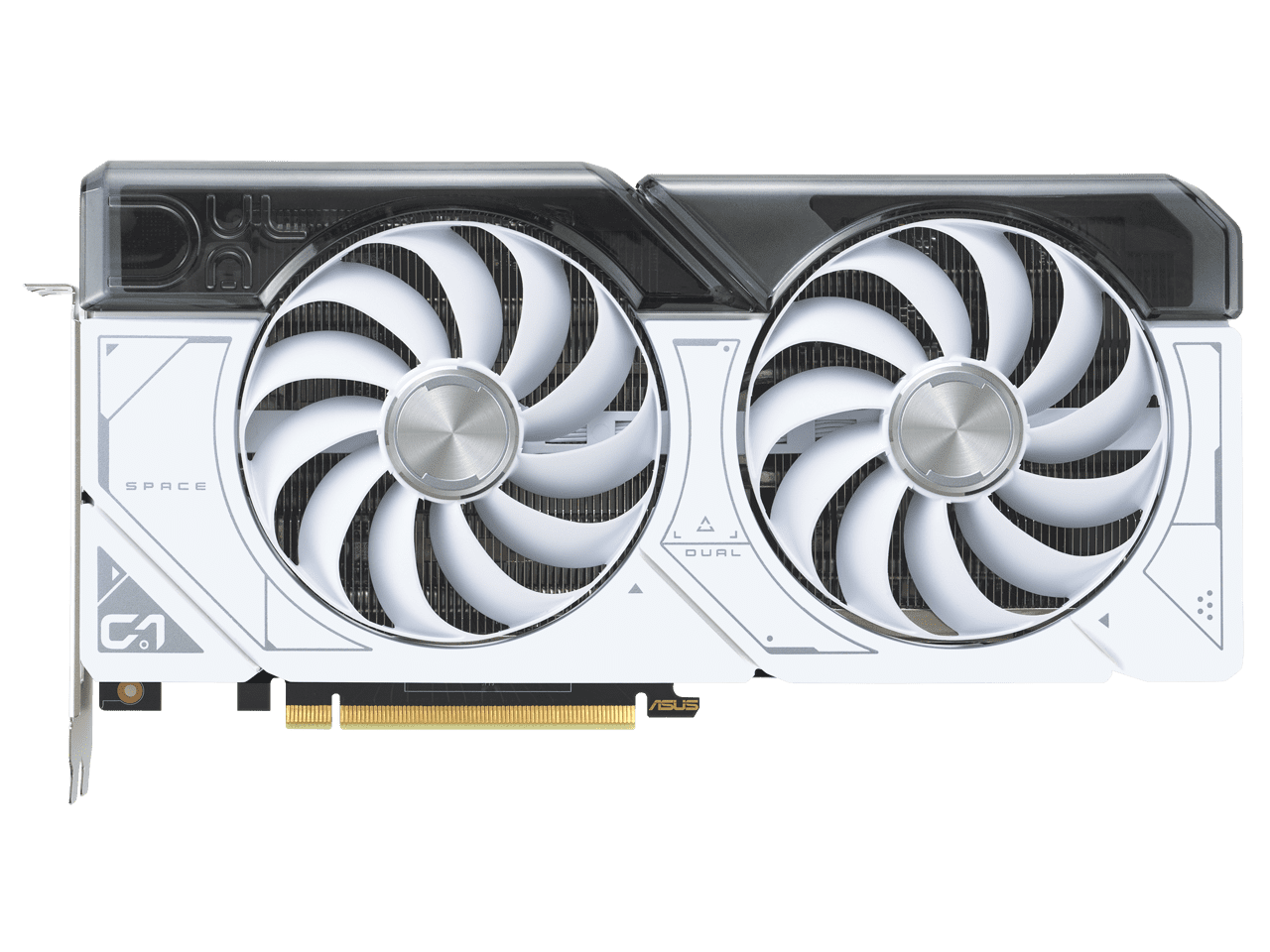 ASUS Dual RTX 4070 Super White OC Edition 12GB GPU - GDDR6X