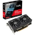 thumbnail image 1 of ASUS Dual Radeon RX 6500 XT OC Edition - Graphics card - Radeon RX 6500 XT - 4 GB GDDR6 - PCIe 4.0 - DisplayPort, HDMI, 1 of 11