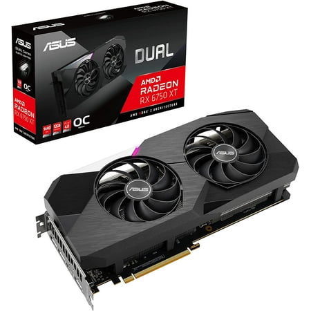 ASUS Dual Radeon™ RX 6750 XT OC Edition 12GB GDDR6