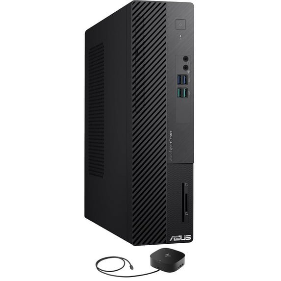 ASUS ExpertCenter D5 SFF Home/Business Mini Desktop (Intel i5-12400 6-Core, Intel UHD 730, 32GB RAM, 256GB PCIe SSD + 1TB HDD (3.5), Wifi, Win 10 Pro) with G2 Universal Dock