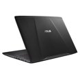 thumbnail image 1 of ASUS FX Series 15.6" FHD Notebook, Intel Quad-Core i7-7700HQ Upto 3.8GHz, 32GB DDR4, 256GB SSD + 1TB HDD, NVIDIA GeForce GTX 1050 2GB, Card Reader, HDMI, DVD-RW, Wifi, Bluetooth, Windows 10 Pro 64Bit, 1 of 5