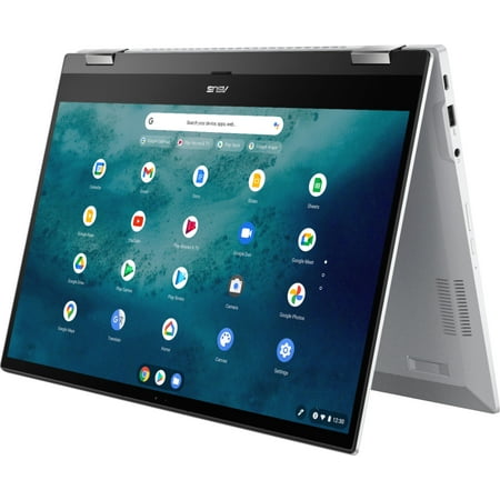 ASUS - 2-in-1 15.6" Touch-Screen Chromebook - Intel Core 11th Gen i3 - 8GB Memory - 128GB SSD - Matte White - Matte White