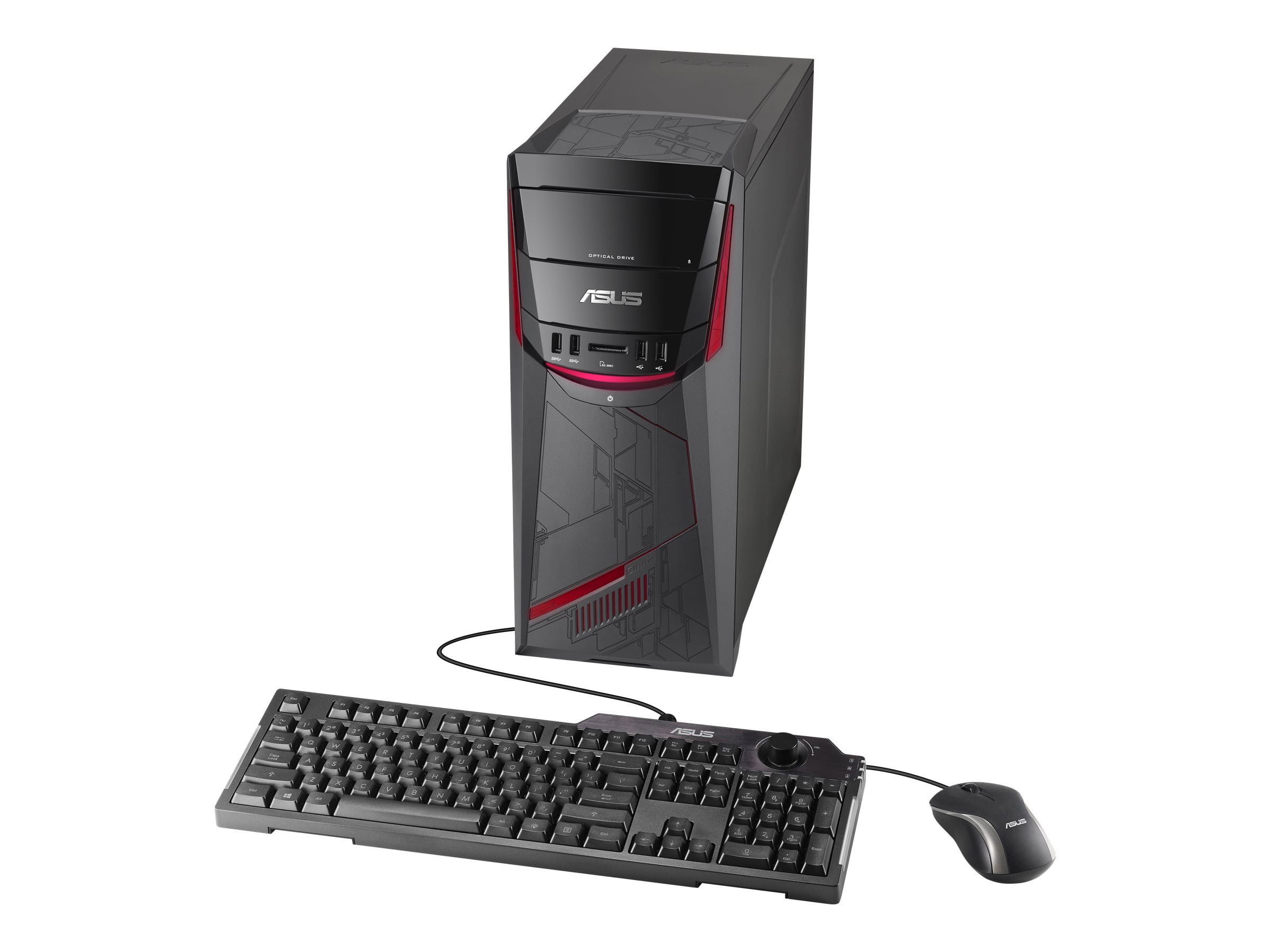 ASUS G11CD-WS51 - Tower - Core i5 6400 / 2.7 GHz - RAM 8 GB - HDD 