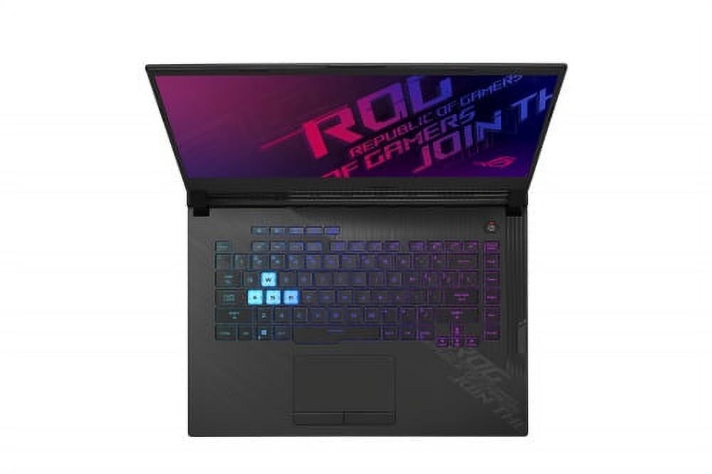 ASUS G512LW-WS74 ROG Strix 15.6" FHD i7-10750H 2.6GHz NVIDIA GeForce RTX 2070 8GB 16GB RAM 512GB SSD Win 10 Home or higher Black - image 1 of 7