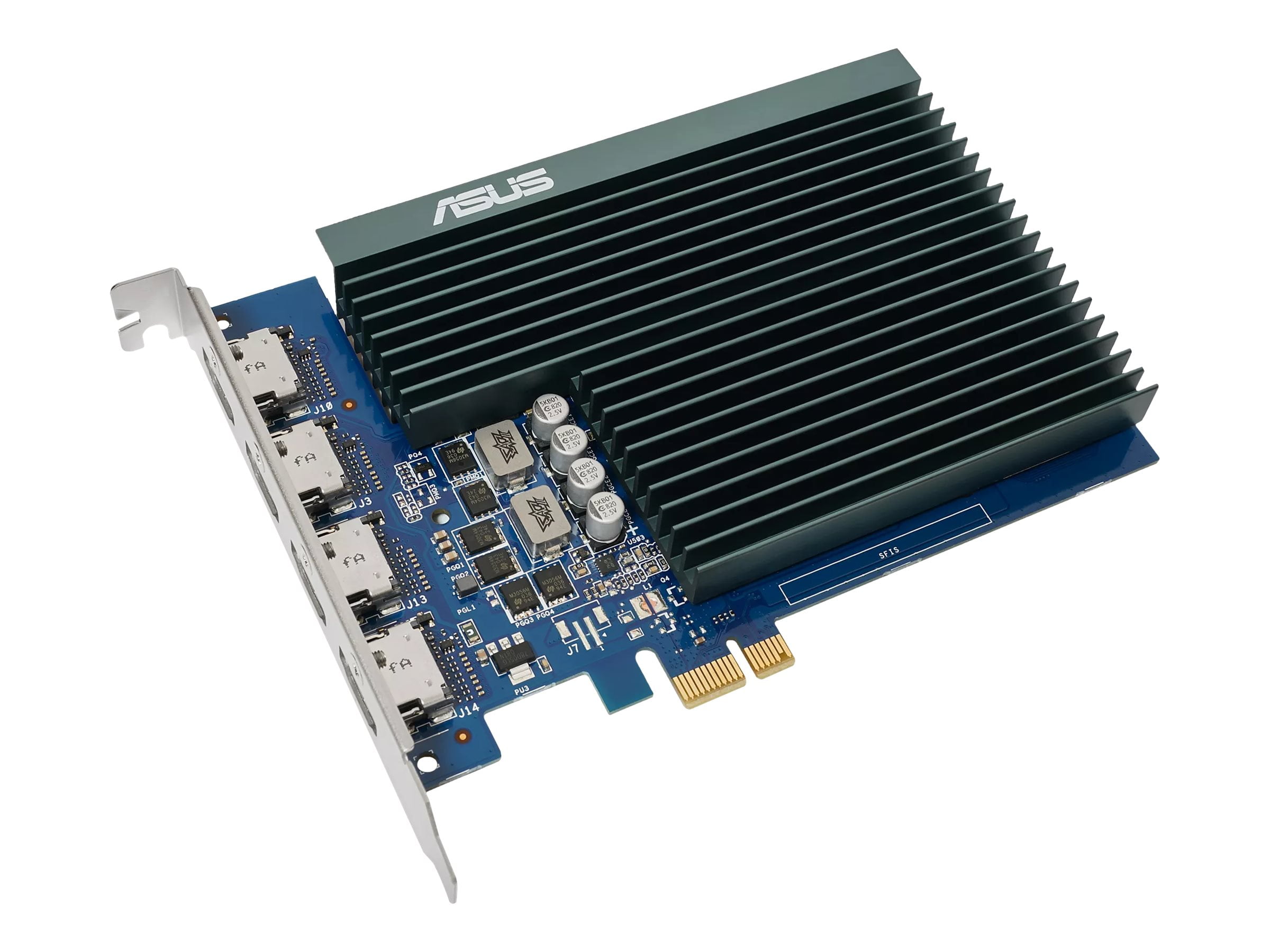 【ほぼ新品】 GeForce GT 730 GT730-4H-SL-2GD5 ASUS GT730-4H-SL-2GD5 - Graphics card - GF GT 730 - 2 GB GDDR5