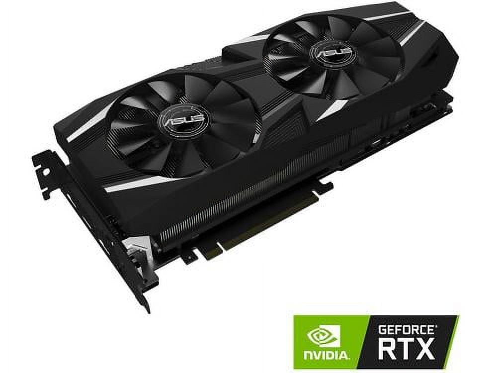 ASUS GeForce RTX 2080 Overclocked 8G Graphics Card (DUAL-RTX2080-O8G)