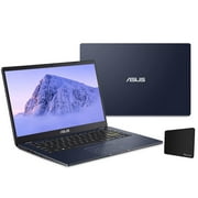 ASUS Laptop L410 Ultra Thin Laptop, 14” FHD Display, Intel Celeron N4020 Processor, 4GB RAM, 128GB Storage, NumberPad, Windows 11 Home in S Mode with Tigology Accessories