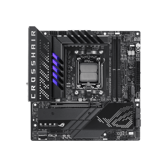 ASUS ROG CROSSHAIR X670E GENE WIFI 6E Socket AM5 (LGA 1718) Ryzen 7000 mATX gaming motherboard