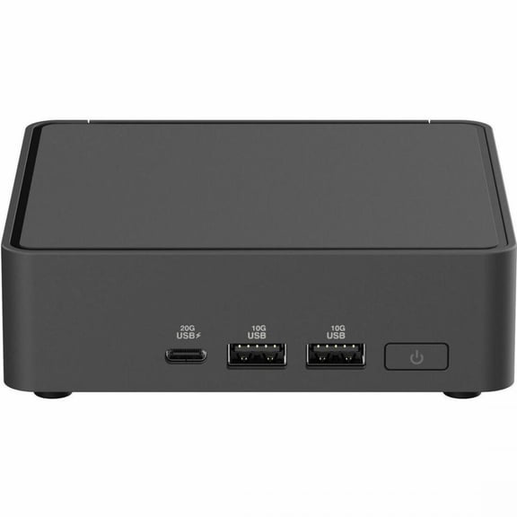 Asus NUC 15 Pro BNUC15CRKC5073CU Desktop Computer - Intel Core 5 Series 2 210H - 16 GB - 512 GB PCI Express NVMe SSD - Mini PC - Black - Intel Chip - Windows 11 Pro - Intel DDR5 SDRAM - Wi-Fi 7 (IE...