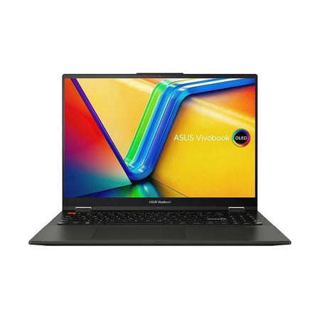 ASUS Notebooks VivoBook S 16 Flip Intel Core i9-13900H Up to 5.4GHz 16GB DDR4 Memory 1 TB PCIe G3 SSD SSD 16.0" Touchscreen Windows 11 Home TP3604VA-EB94T