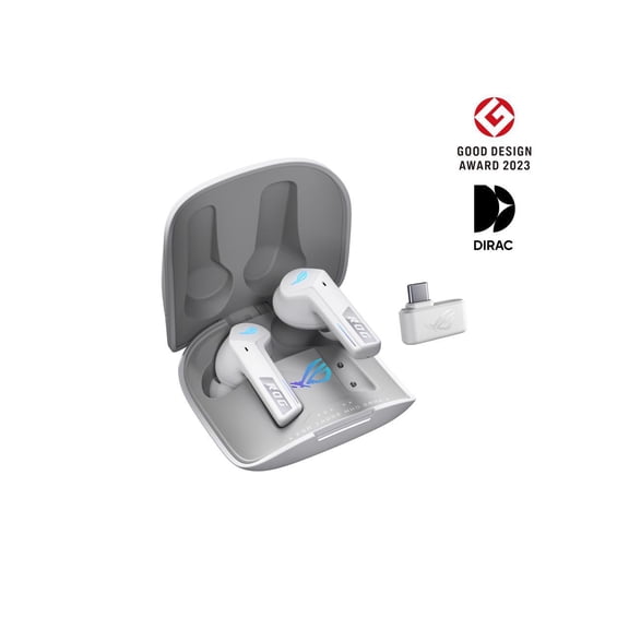 Open Box ASUS On-Ear & Over-Ear Wireless Headphones, White