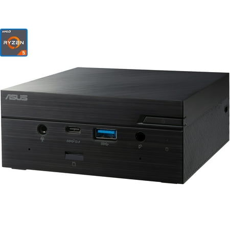ASUS PN50 Mini PC, AMD Ryzen 5 4500U Upto 4.0GHz, 4GB RAM, 512GB NVMe SSD, HDMI, DisplayPort, Card Reader, Wi-Fi, Bluetooth, Windows 10 Pro
