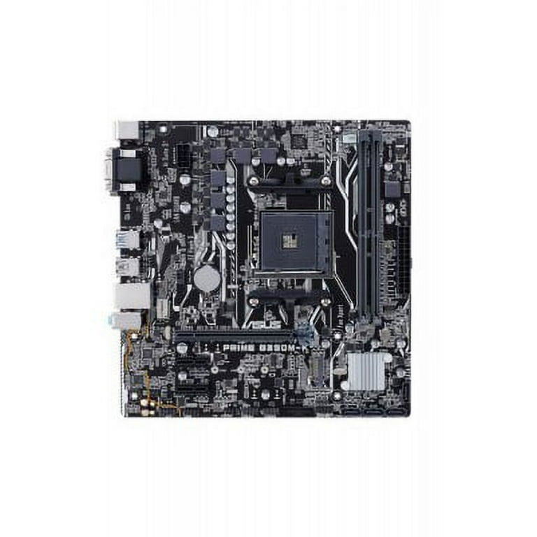 Asus Prime B350M-E Desktop Motherboard - AMD Chipset - Socket AM4 - Micro  ATX - 1 x Processor Support - 32 GB DDR4 SDRAM Maximum RAM - 2.40 GHz, 2.67  GHz, 2.13 GHz, 3.20 GHz O.C., 2.93 GHz O.C. Memory 