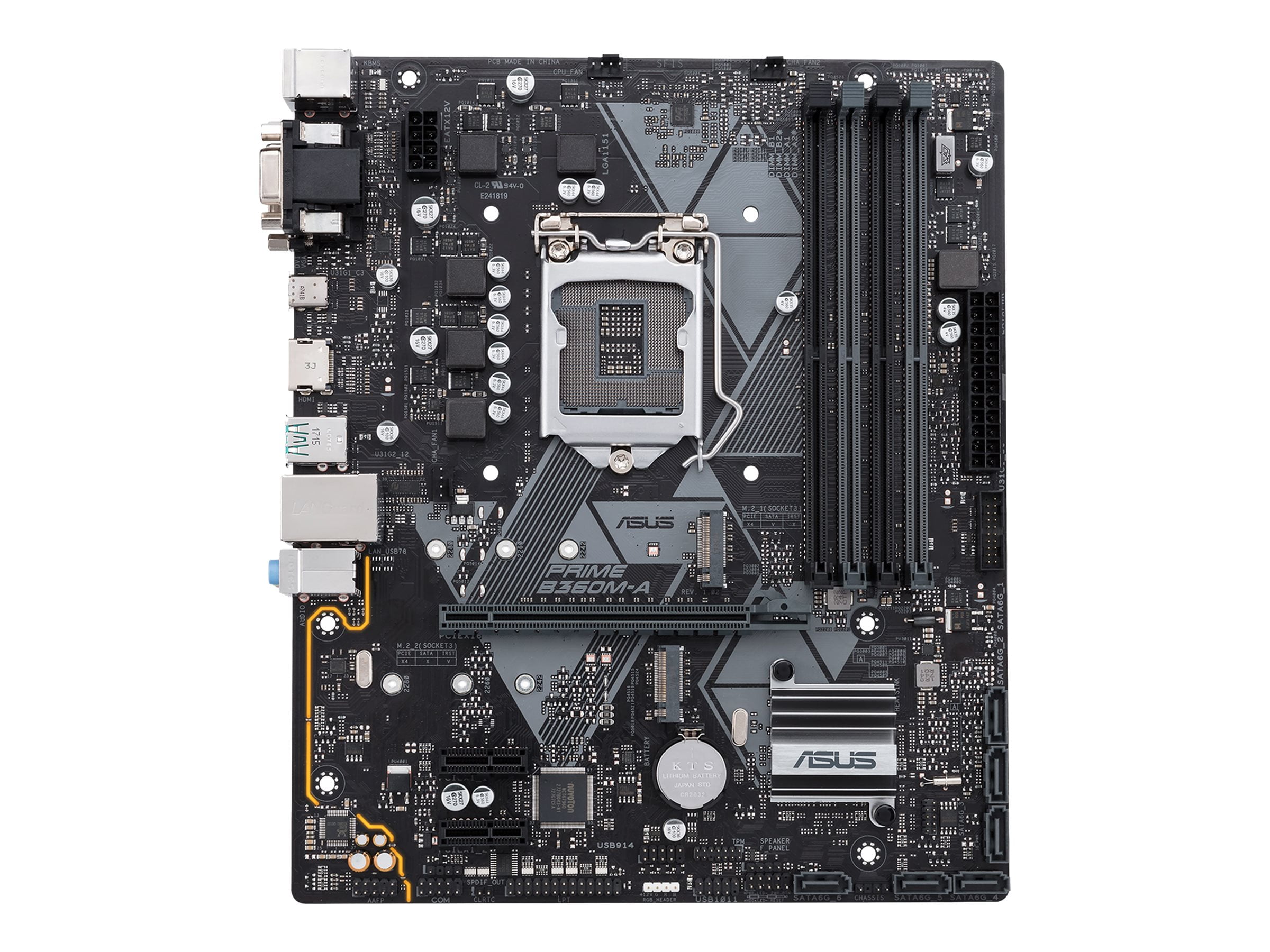 ASUS PRIME B360M-A - Motherboard - micro ATX - LGA1151 Socket - B360