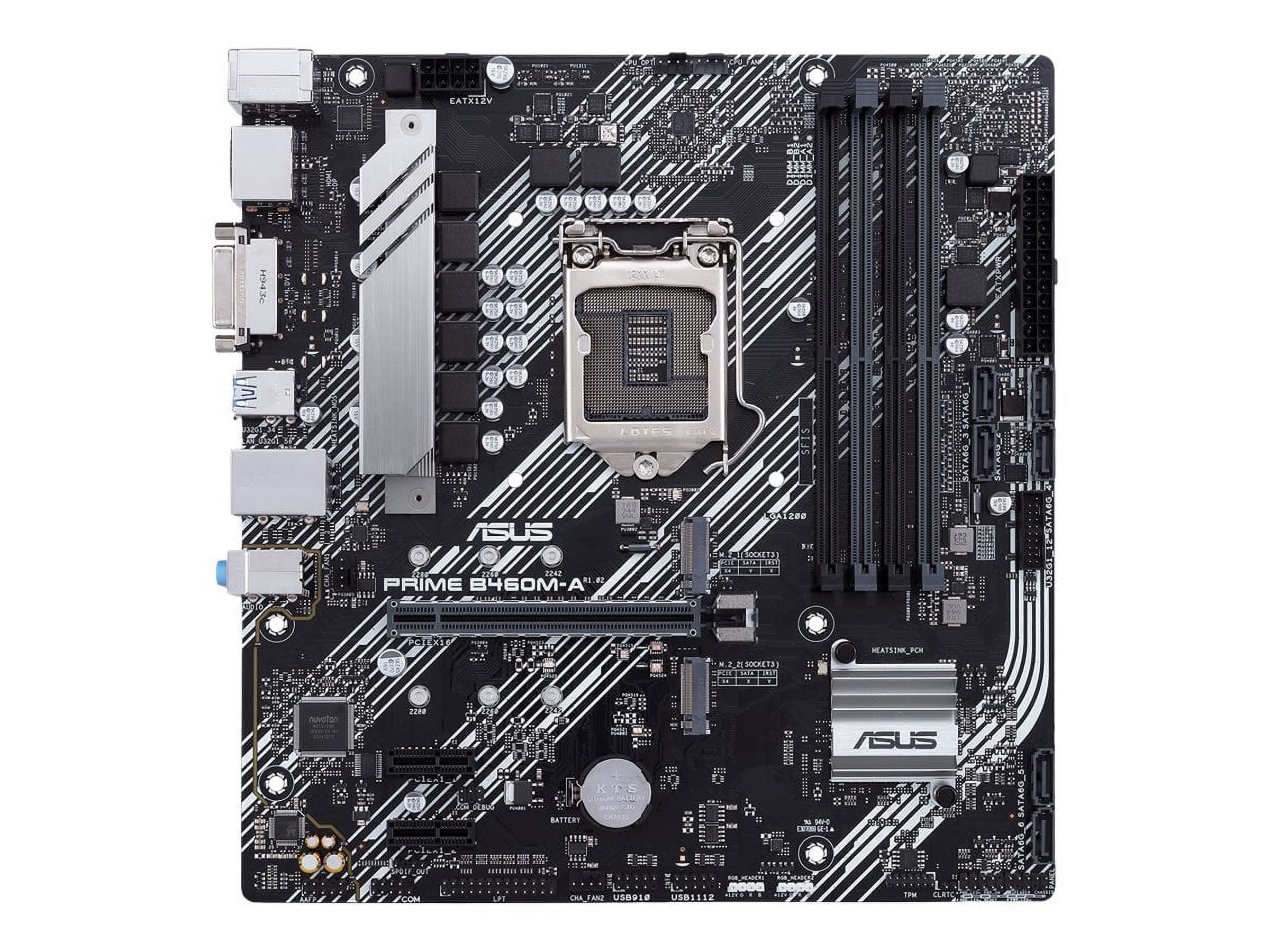 Asus Prime BM A Desktop Motherboard, Intel B Chipset, Socket