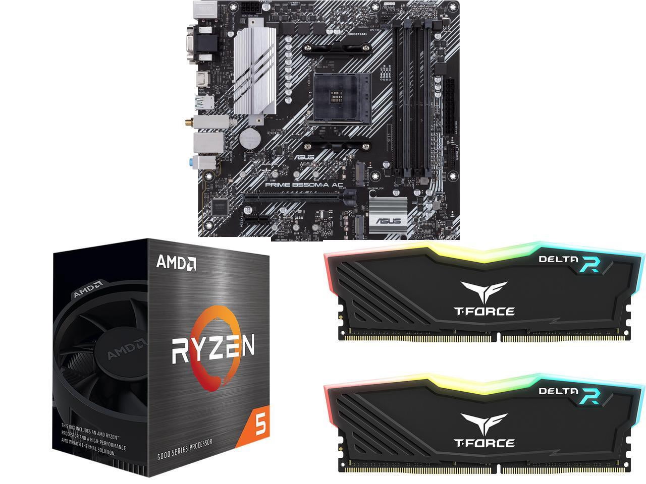 ASUS PRIME B550M-A AC mATX motherboard: PCIe 4.0, dual M.2, WiFi