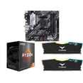 thumbnail image 1 of ASUS PRIME B550M-A AC mATX motherboard: PCIe 4.0, dual M.2, WiFi, HDMI, D-Sub, DVI, SATA 6Gbps, USB 3.2 Gen 2, Aura Sync RGB. AMD Ryzen 5 5500 6-Core 3.6GHz CPU. Team T-Force Delta RGB 16GB (2x8GB) D, 1 of 10