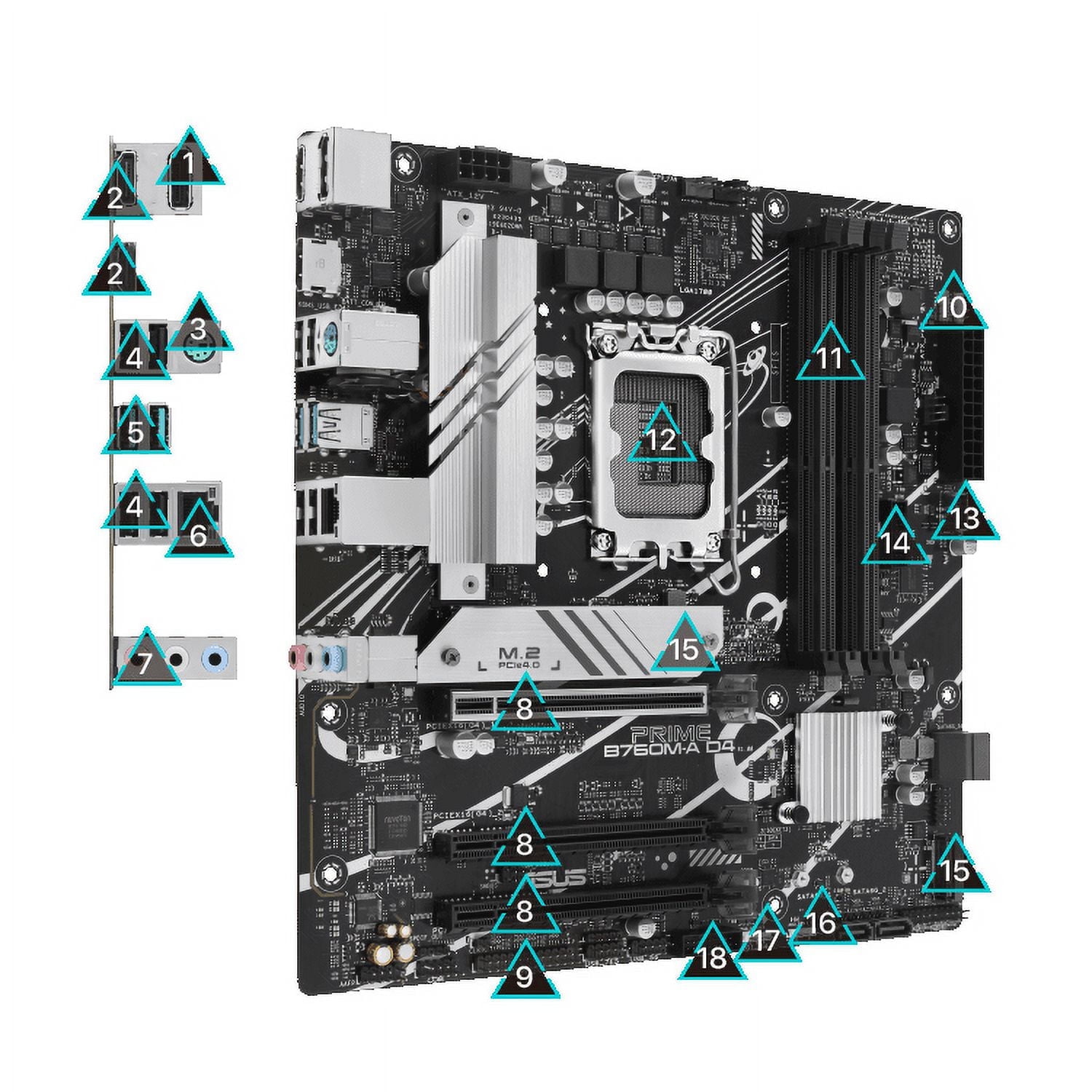 ASUS PRIME B760M-A D4 Intel B760 LGA 170013th and Jamaica Ubuy
