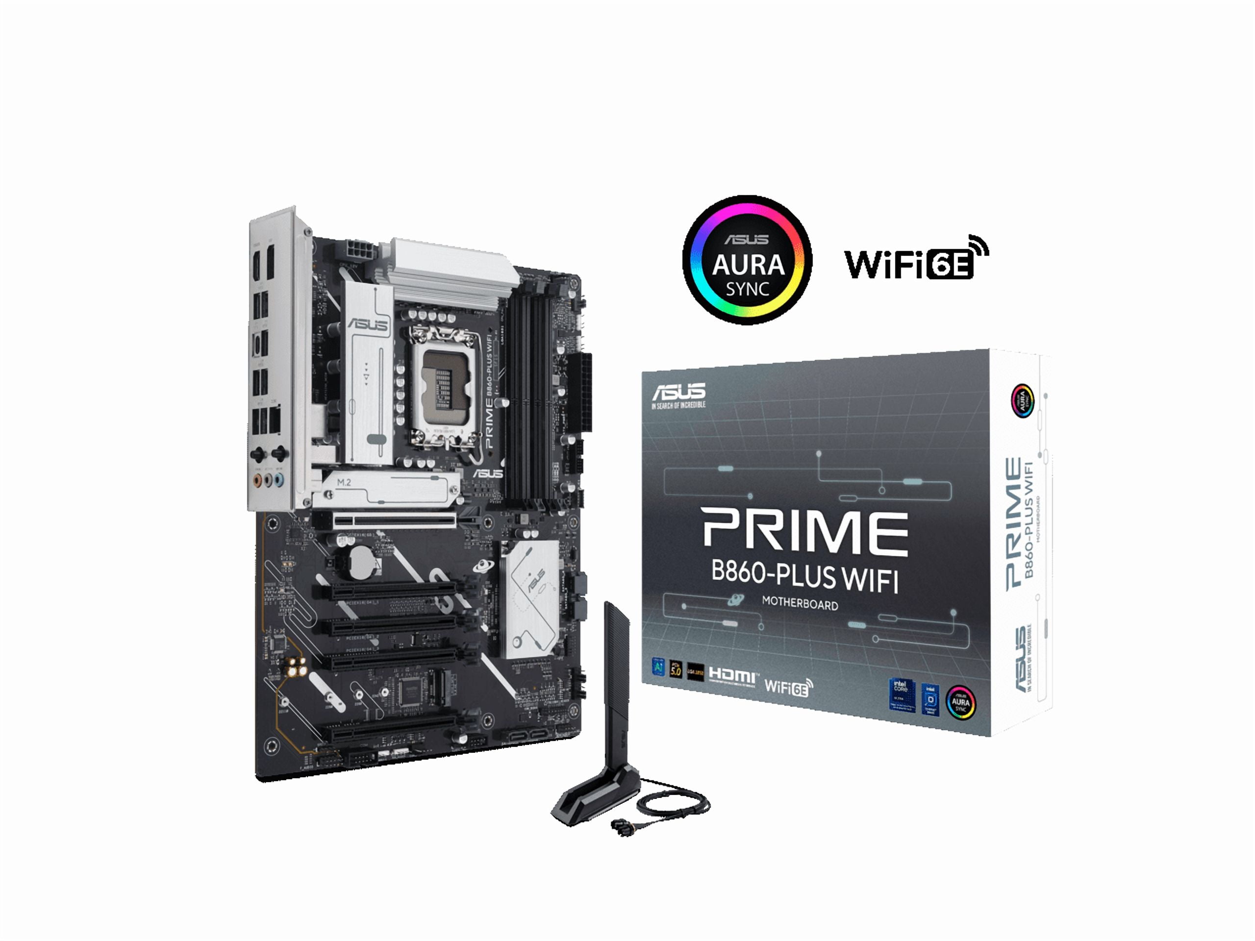 Asus Prime B860-PLUS WIFI-CSM Desktop Motherboard Intel B860 Chipset Socket LGA-1851 ATX PRIMEB860PLUSWIFICSM