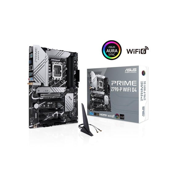 ASUS Prime Z790-P WiFi D4 Intel Motherboard, LGA1700, DDR4, PCIe ATX ...
