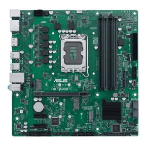 ASUS Micro-ATX Q670 Business Motherboard with Intel vPro, Green