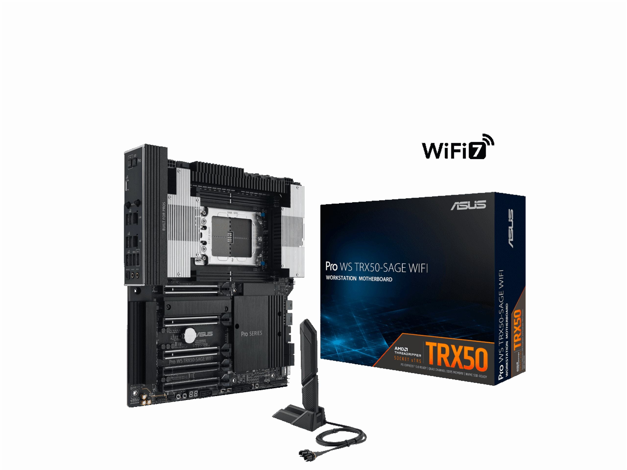 Asus PRO SSI CEB AMD Motherboard, PRO WS TRX50-SAGE WIFI