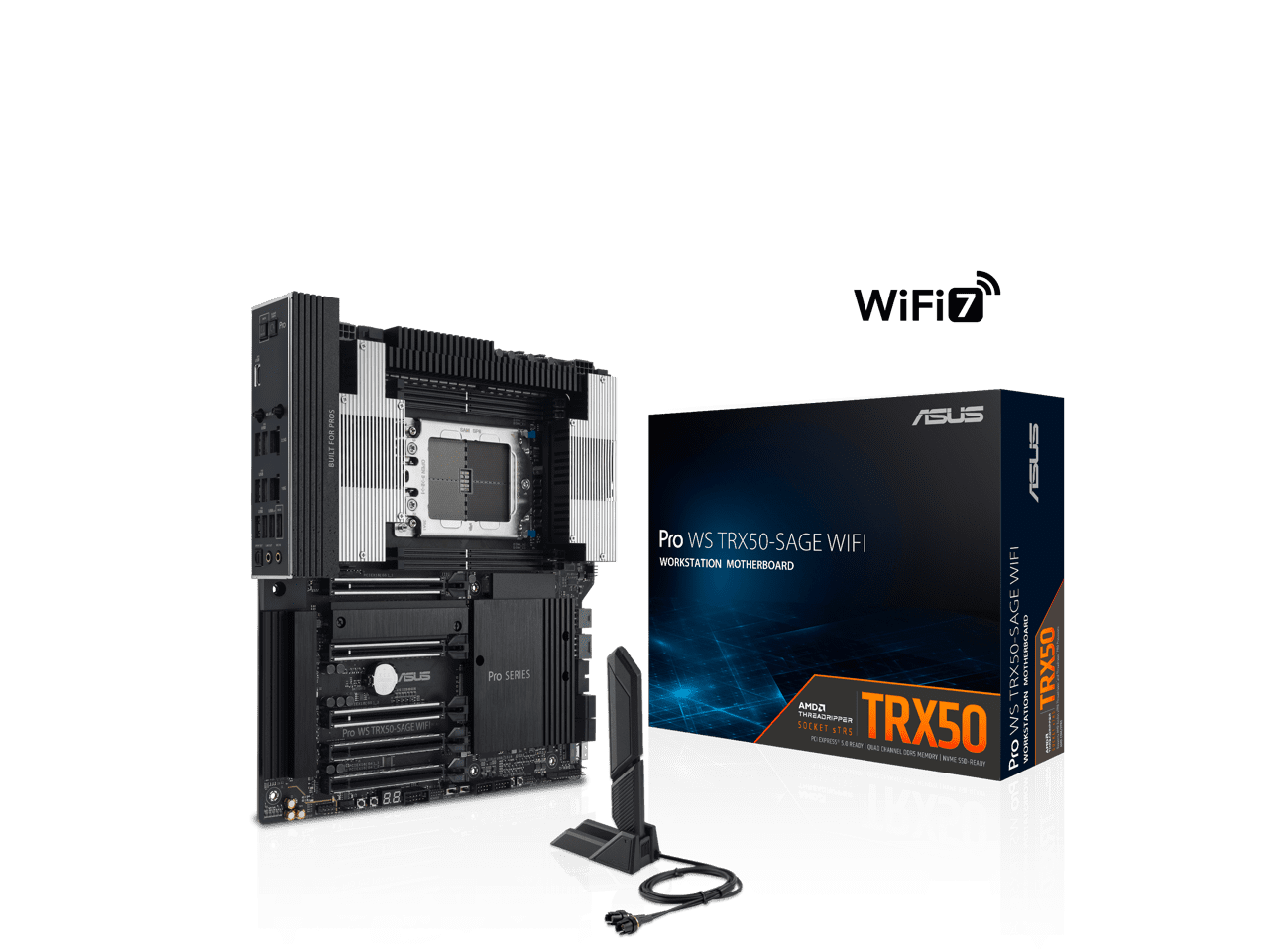 ASUS Pro WS TRX50-SAGE: Ryzen Threadripper PRO, ECC Bhutan Ubuy - Main Image