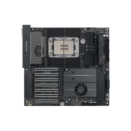 ASUS Pro WS W890E-SAGE SE Intel W890 (LGA 4710-2) EEB workstation motherboard, PCIe 5.0 x16, M.2, MCIO, SlimSAS, 2x 10Gb LAN, Server-grade Remote Management, 16+(2+2)+1+2 stages, USB4, USB Type-C