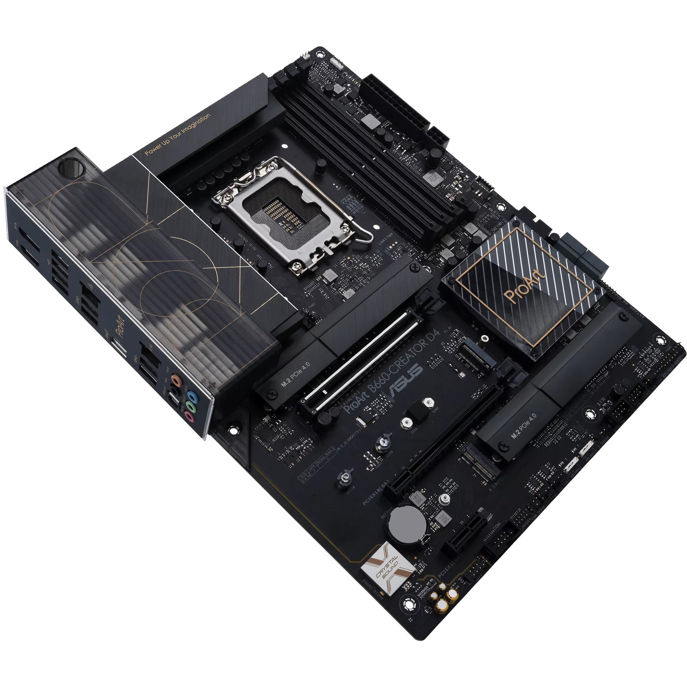 ASUS ProArt B660-CREATOR D4 Desktop Motherboard - Intel Chipset - Socket LGA-1700 - Intel Optane Memory Ready - ATX