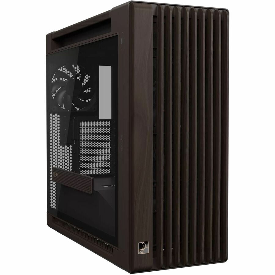 Asus ProArt PA602 Wood Edition Retro Brown, Tempered Glass Panel