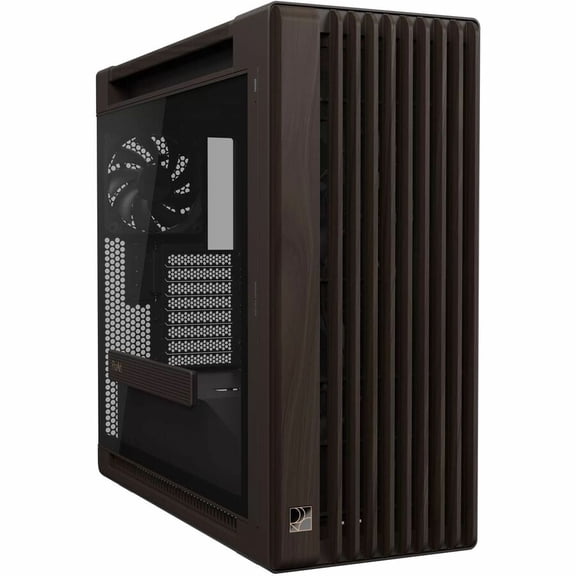 Asus ProArt PA602 Wood Edition Retro Brown, Tempered Glass Panel
