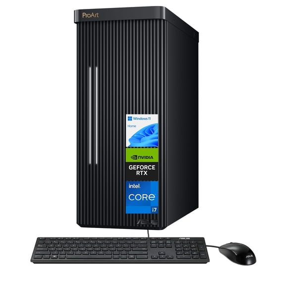 ASUS ProArt Station PD500TE Intel i7 RTX 4060 Windows 11 Desktop, 64GB RAM, 4TB SSD, for Design, VR
