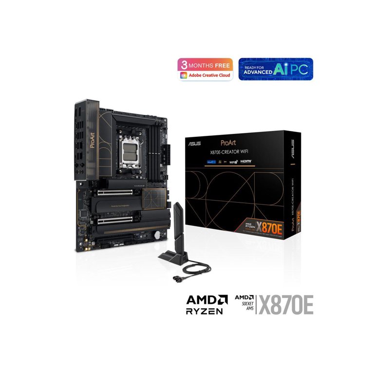 ASUS ProArt X870E-CREATOR WIFI AMD AM5 X870E ATX Motherboard PCIe