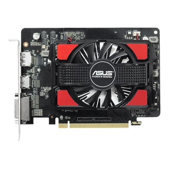 ASUS R7250-2GD5 - Graphics card - Radeon R7 250 - 2 GB GDDR5 - PCIe 3.0 - DVI, HDMI, DisplayPort