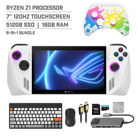 ASUS ROG AMD Ryzen Z1 Processor 512GB Gaming Handheld 7 Inches Touchscreen