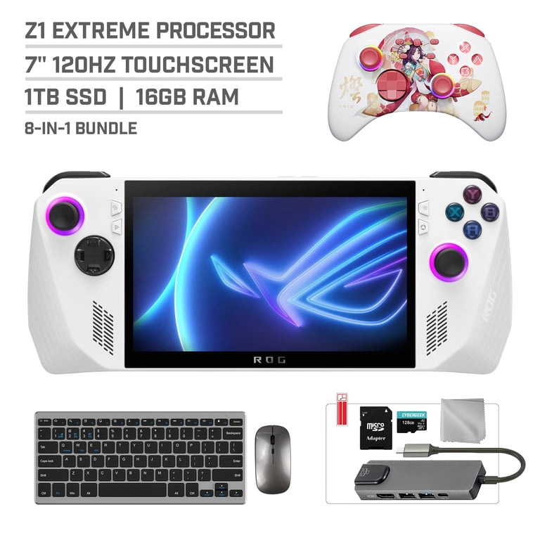 ASUS ROG Ally 1TB SSD Gaming Handheld 7-inch Touchscreen ASUS ROG Ally 1TB SSD Gaming Handheld 7-inch Touchscreen