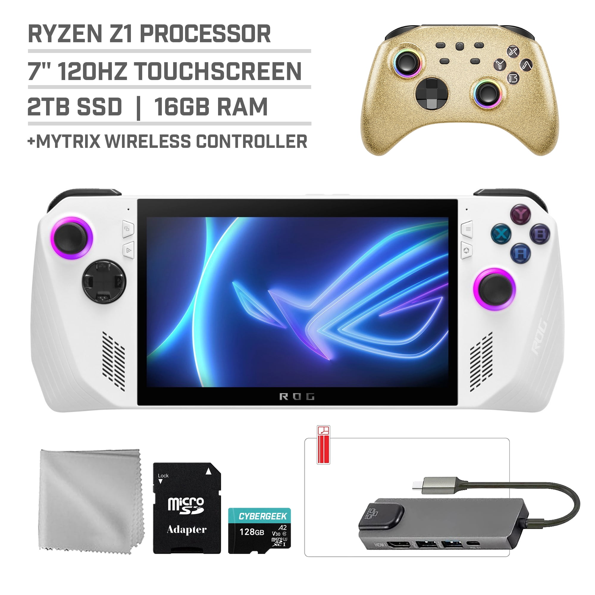 ROG ALLY Z1 Extreme 2TBに増設 セット品多数 ASUS-ROG-Ally-2TB-SSD-Gaming-