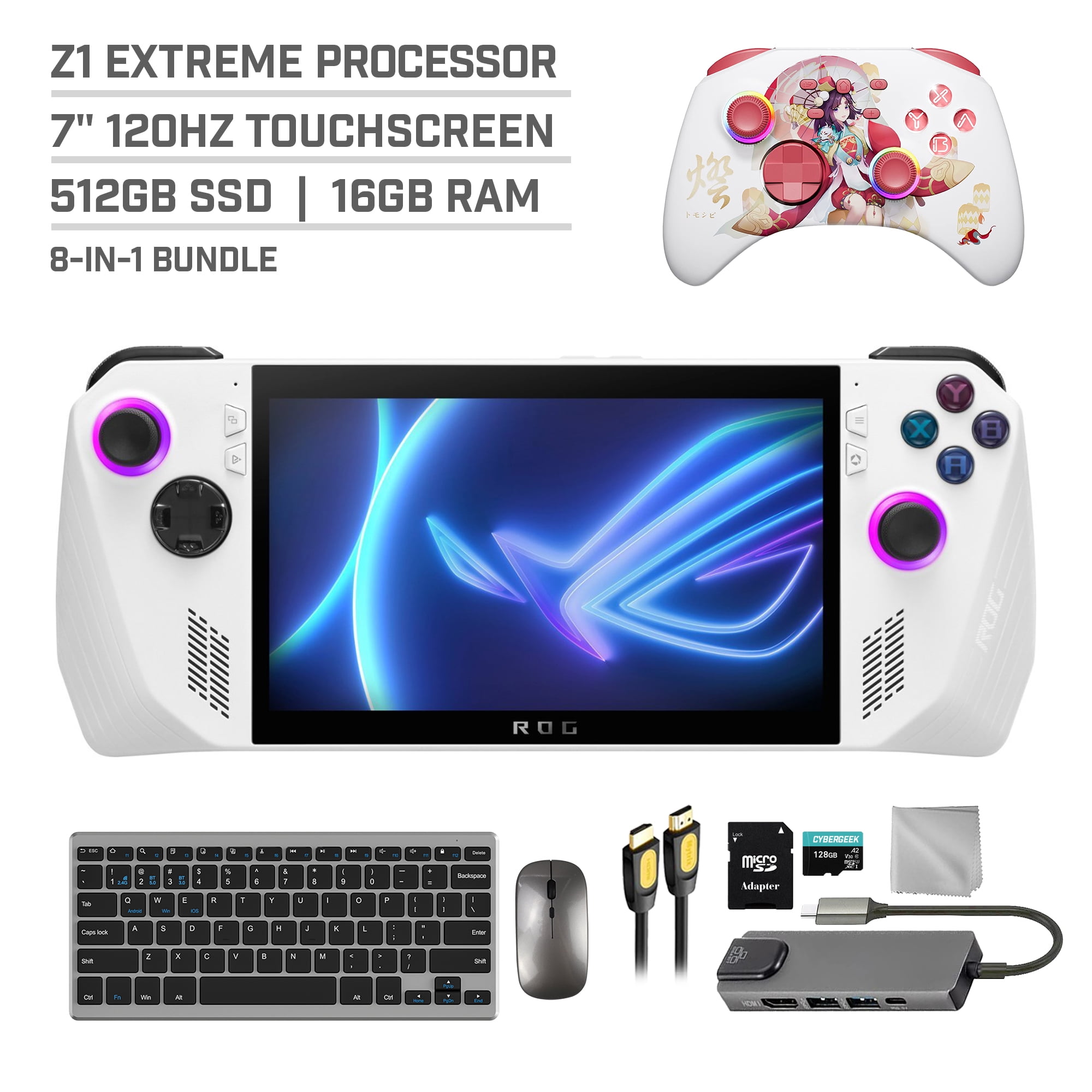 その他 ROG Ally Z1 Extreme 512GB + 2TB SSD Amazon.com : ASUS ROG Ally 2TB SSD Gaming Handheld 7-inch