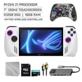 thumbnail image 1 of ASUS ROG Ally 512GB Gaming Handheld 7-inch Touchscreen 120Hz FHD 1080p AMD Ryzen Z1 Processor, Mytrix Zero-Kirin Wireless Pro Controller, Hub, 128GB MicroSD Card, 5 Accessories: 6 in 1 Bundle, 1 of 10