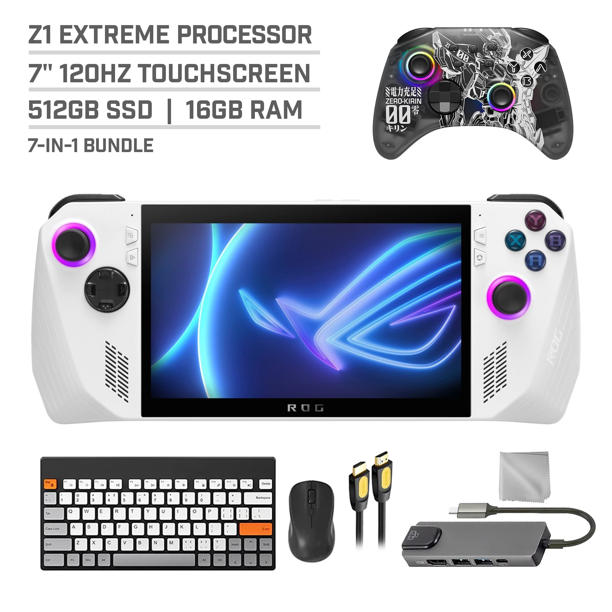 その他 ASUS ROG Ally Ryzen Z1 Extreme 16G 512GB Amazon.com: ASUS ROG Ally 7