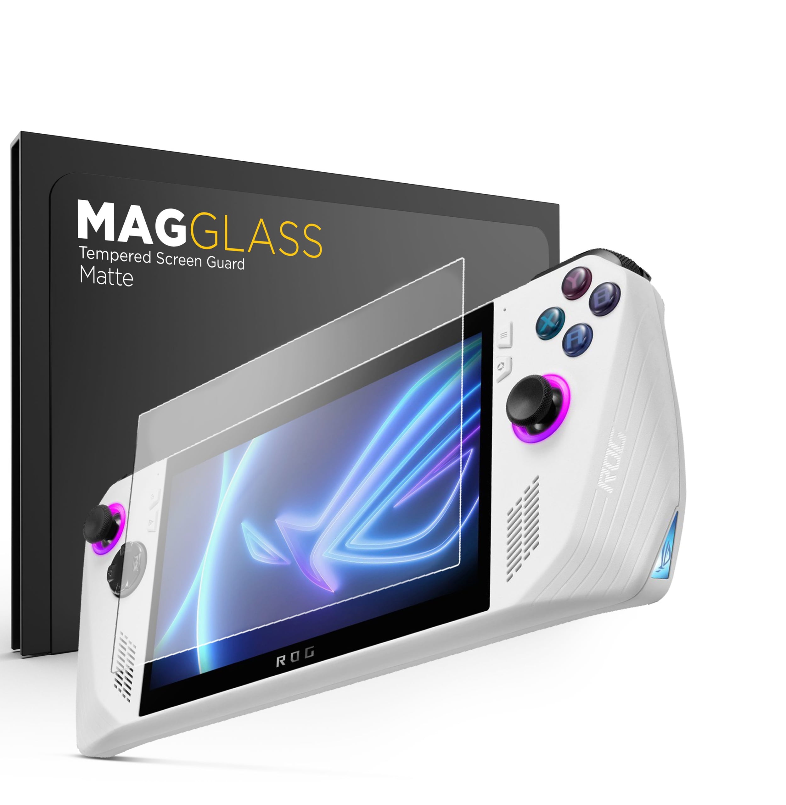 Rog 6 Pricered Magic 8/9 Pro Gaming Case - Anti-fingerprint, Non-slip,  Wireless Charging Compatible