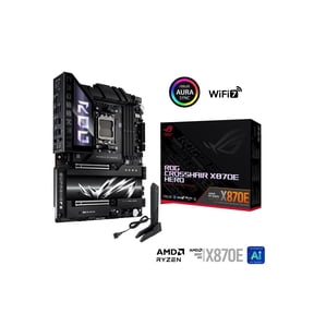 ASUS ROG Crosshair X870E Hero AMD AM5 ATX Motherboard - ROGCROSSHAIRX870EHER