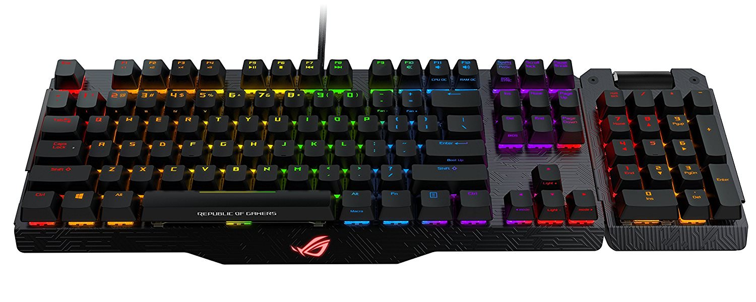 ASUS ROG Claymore Core RBG Cherry MX Keyboard - Cherry MX Brown - image 1 of 5