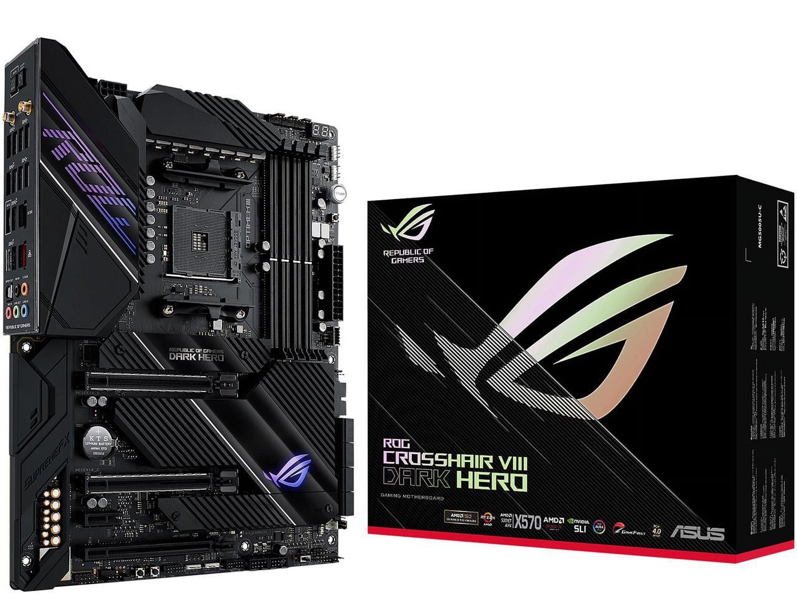 ASUS ROG Crosshair VIII Dark Hero AM4 AMD X570S SATA 6Gb/s