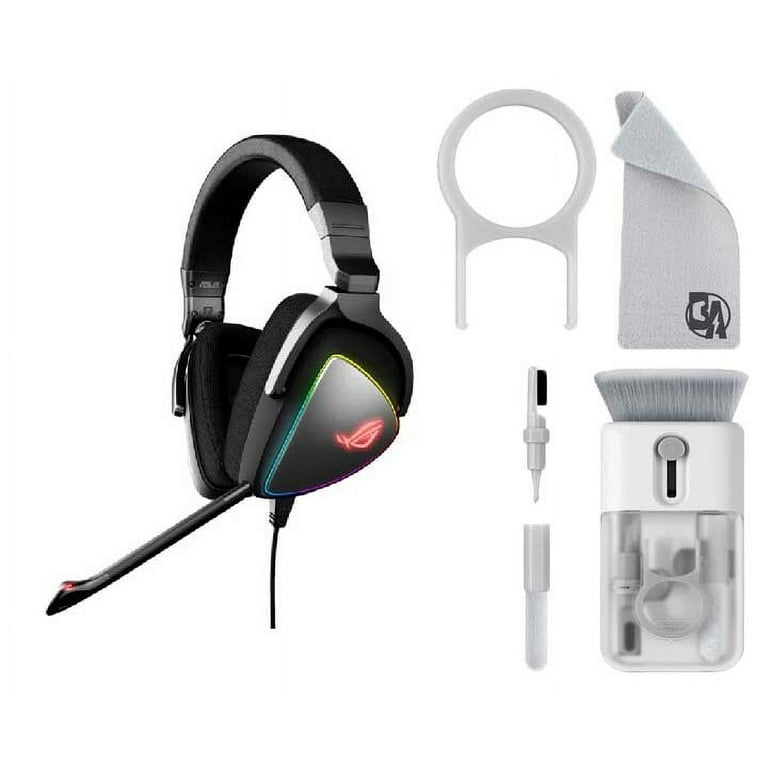 ASUS ROG Delta RGB Wired Stereo Gaming Headset for PC Mac PS4