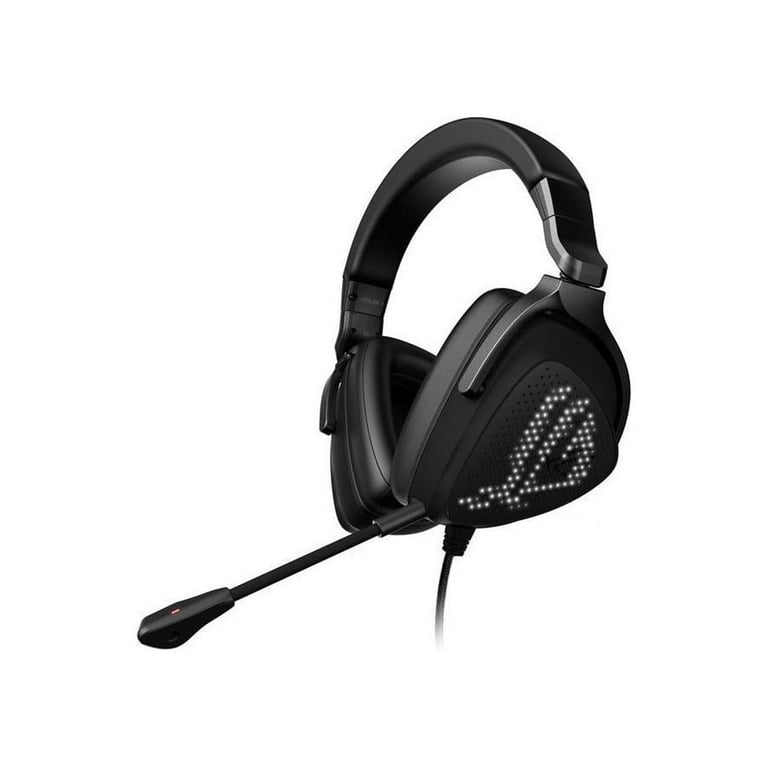 ASUS ROG Delta S Animate Gaming Headset  Customizable AniMe Matrix LED  Display, AI Noise-Canceling Mic, Hi-Res ESS 9281 Quad DAC, Lightweight,  USB-C, For PC, Mac, PS5, Switch and Mobile Devices 