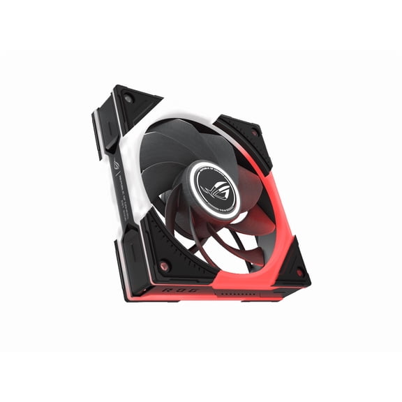 ASUS ROG Eurux GR120 ARGB Reverse PWM Fan Single Pack 120mm PWM Fan, 2200RPM, Patented Daisy-Chain Design, Exclusive Lighting Effects and Customizations