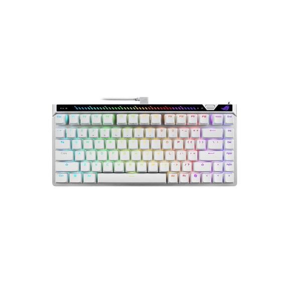ASUS 90MP047IBKAA30 ROG Falchion Ace 75 HE Wired Gaming Keyboard - White