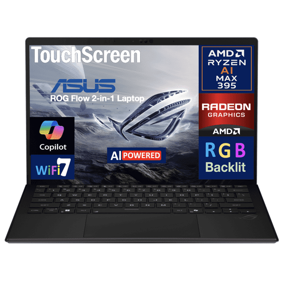 ASUS ROG Flow 2-in-1 Laptop 13.4" Touch, Ryzen AI MAX 395, 32GB/1TB, W11P