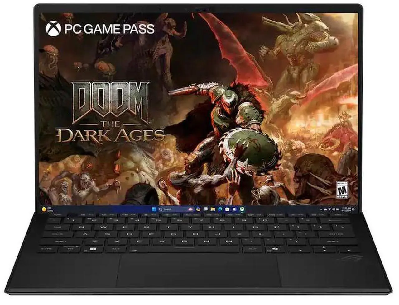 ASUS - ROG Flow Z13 13.4" 2.5K 180Hz Touch-Screen Gaming Laptop - Copilot+ PC - AMD Ryzen AI Max+ 395 - 64GB RAM - 1TB SSD - Off Black